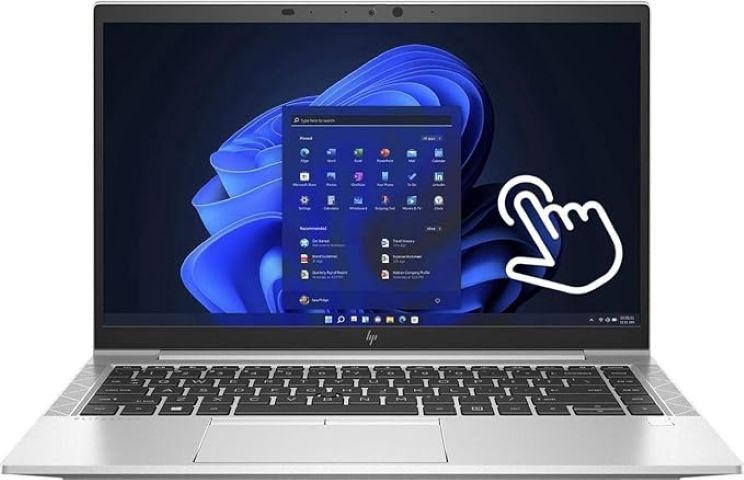 HP ELITE BOOK 840 G8 Touch 54H27US 512GB SSD Iris Xe Graphics 14" 16GB RAM 11th Gen Intel Core i5 2.6 Certified Refurbished Windows 11 Pro and 1-Year HP Warranty Very Good Cosmetic Condition