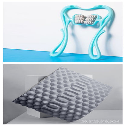 Upgraded 6-Roller Cervical Neck Massager