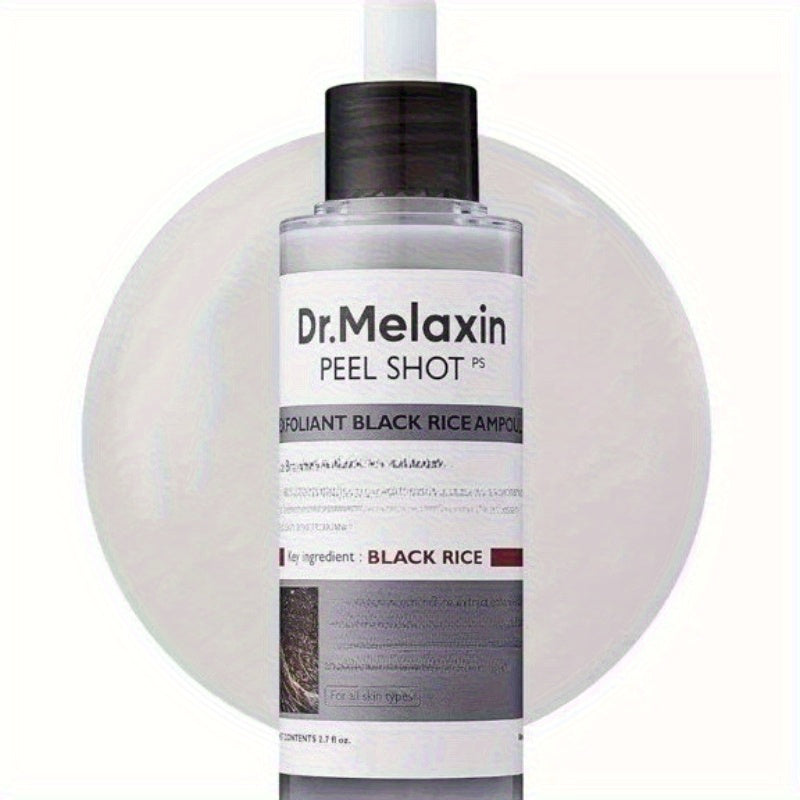 Dr.Melaxin PEEL SHOT-GLOW EXFOLIANT RICE AMPOULE (WHITE RICE/BLACK RICE)