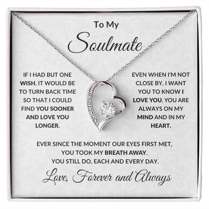 My Soulmate The Day I Met You Forever Love Necklace