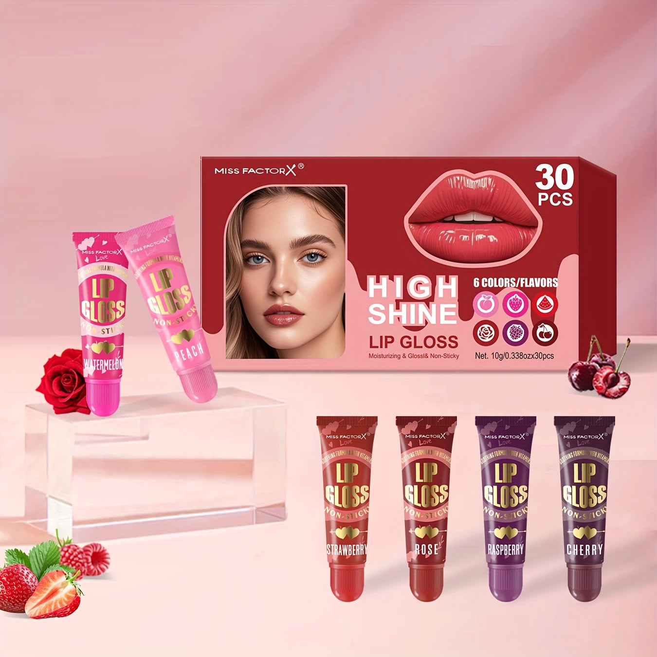 30pcs Lip Gels Deluxe Gift Set