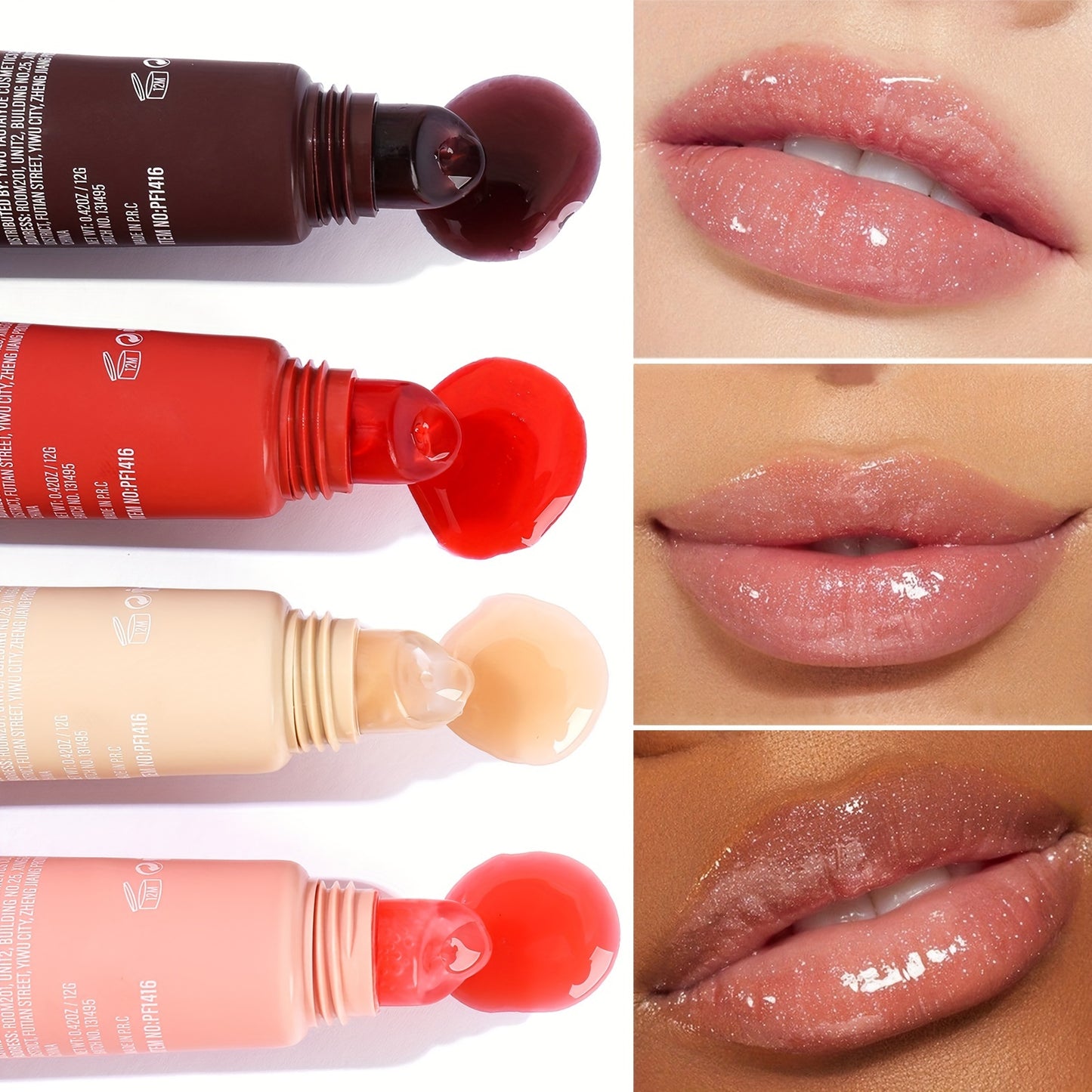 Hydrating Shimmer Lip Balms