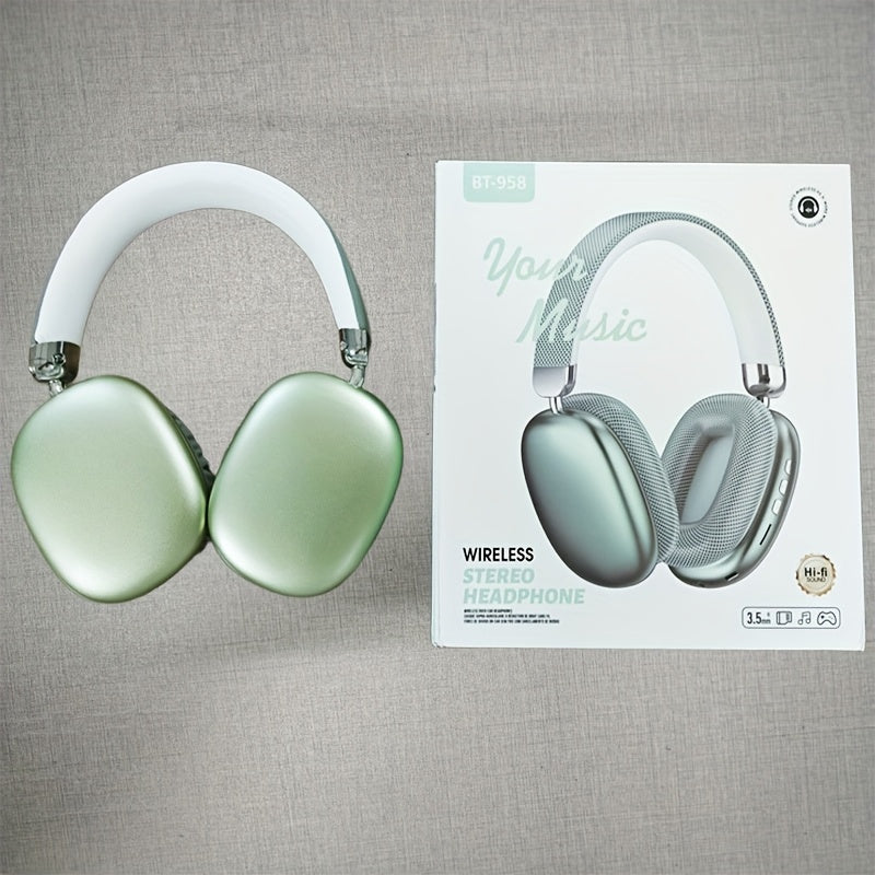 Wireless Gaming & Stereo Headphones with Microphone