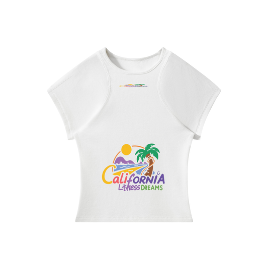 Women’s Slim Fit Paneling T-Shirt
