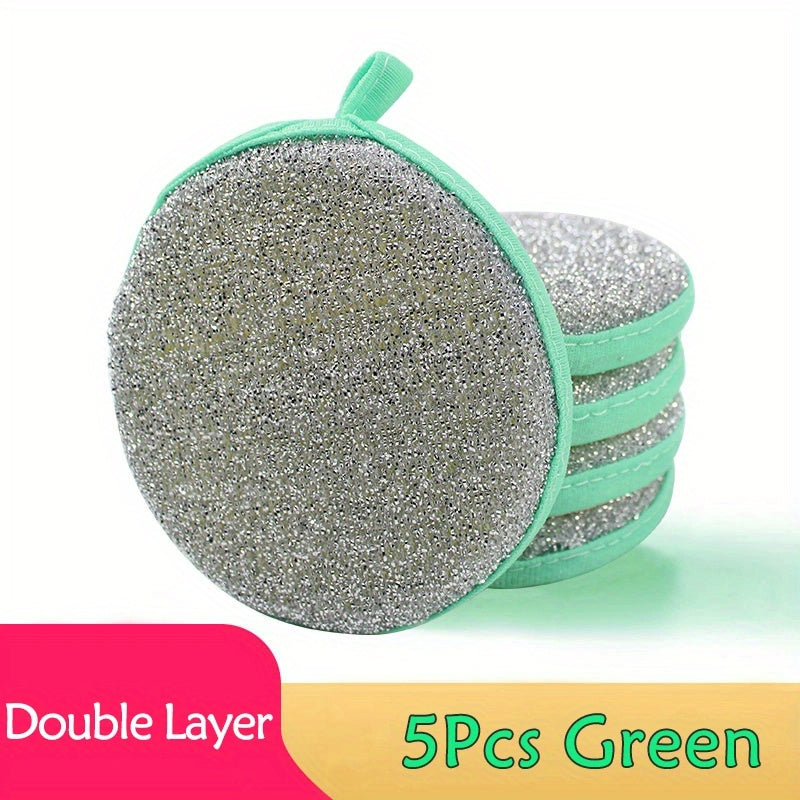 5 or 10pcs Double Side Household Cleaning Sponge