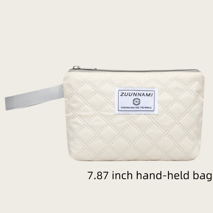 Lightweight Quilted Diamond Pattern Travel Backpack