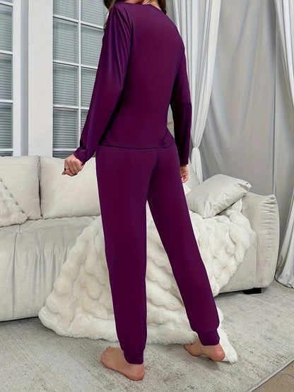 Women's "Hello Weekend" Casual Pajama Set