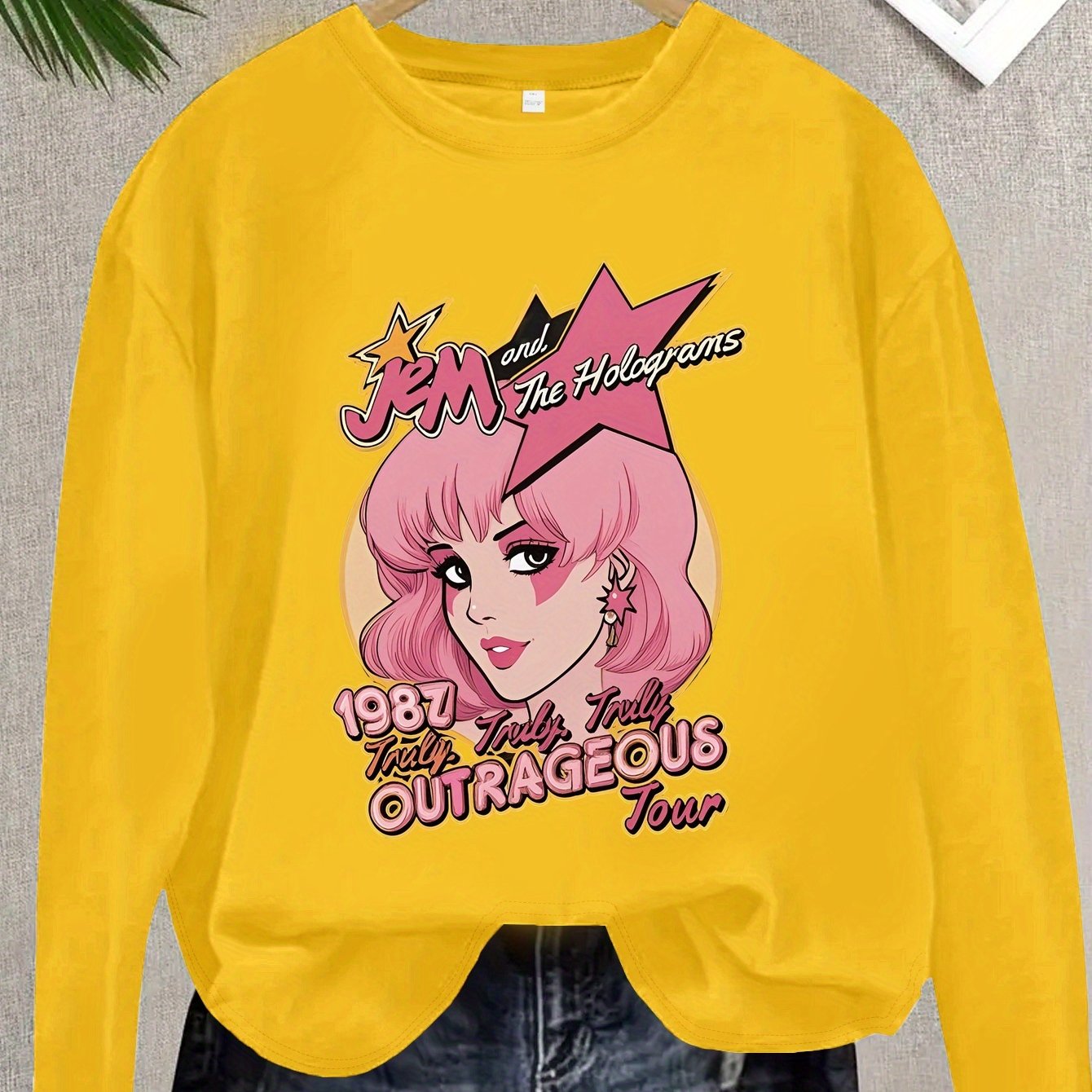 Jem and the Holograms 1987 Tour T-Shirt