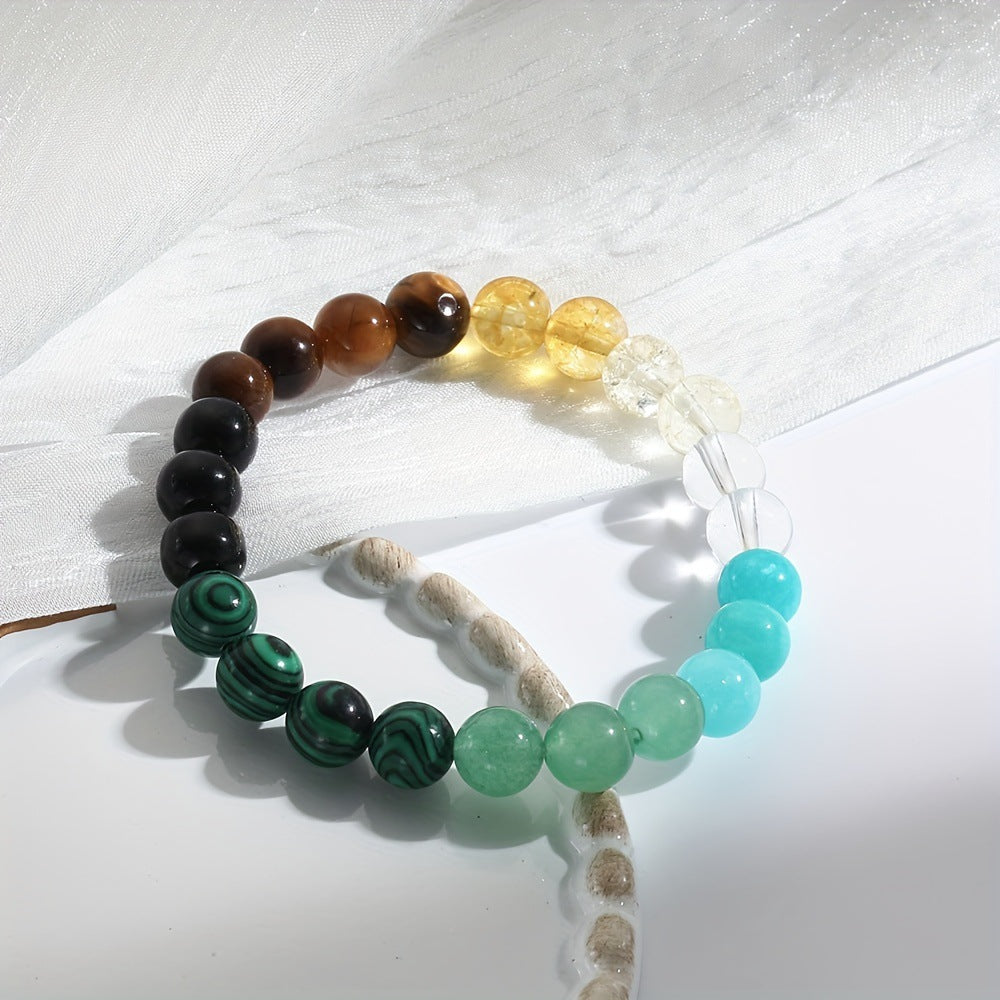 Universal Natural Stone Bracelet for Love, Money and Abundance & Prosperity Protection