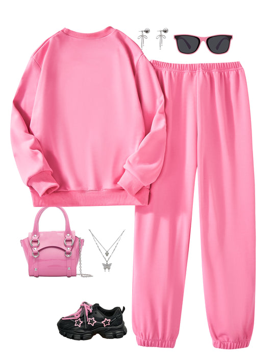 Girls' Tracksuit Set