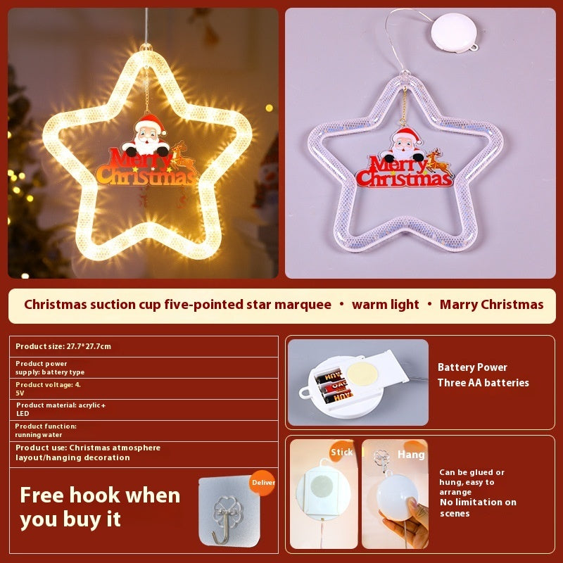 LED Lights Christmas Star Decoration