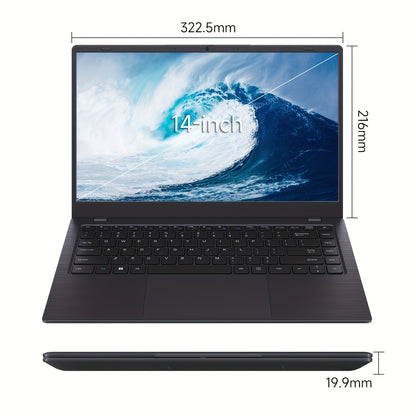 2025 RNRUO 14 Inch Ultra-thin Lightweight Laptop
