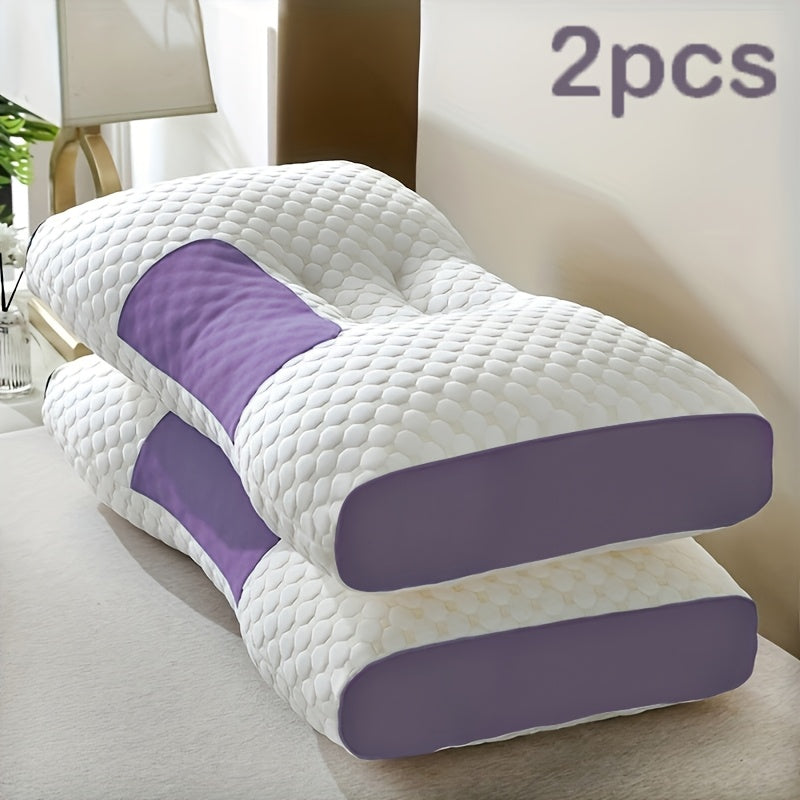 Buy 1 Get 1 Free, 2 Soft Woven Neck Massage Couple Pillows