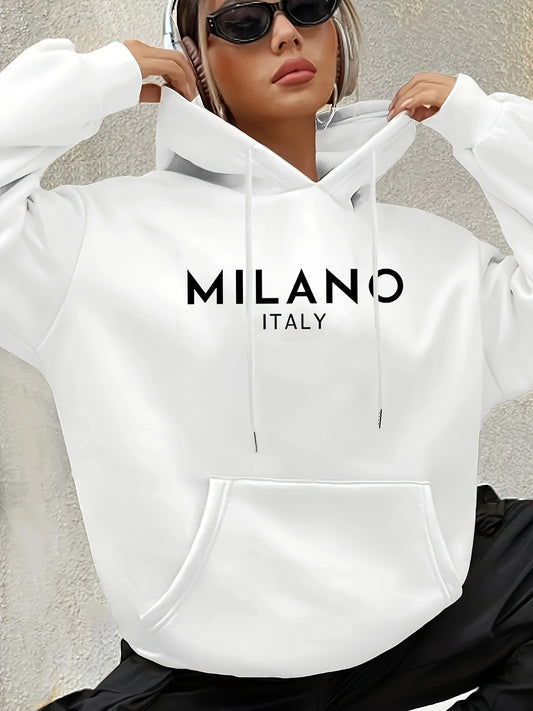 Women's Milan Italy Fashion Hoodie