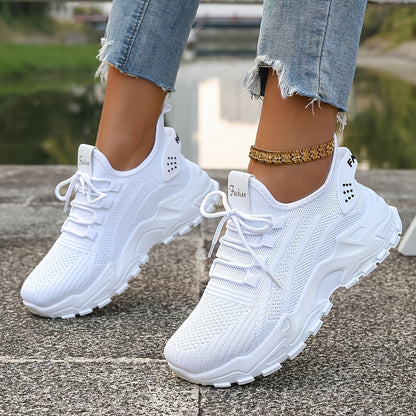 Women's Breathable Knit Running Shoes