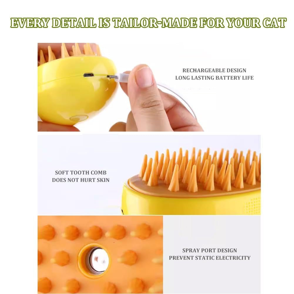 Steam Pet Hair Brush