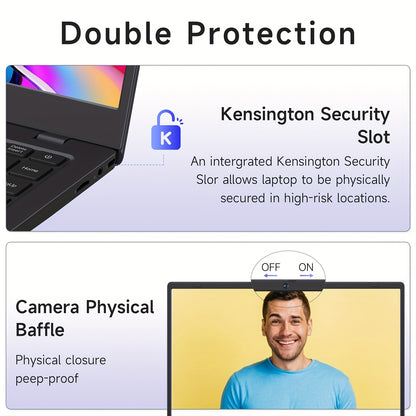 2025 RNRUO 14 Inch Ultra-thin Lightweight Laptop