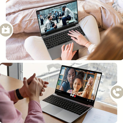 2025 15.6-inch Large-screen Laptop With 16GB RAM