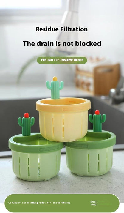 Automatic Cactus Sink Drain Strainer