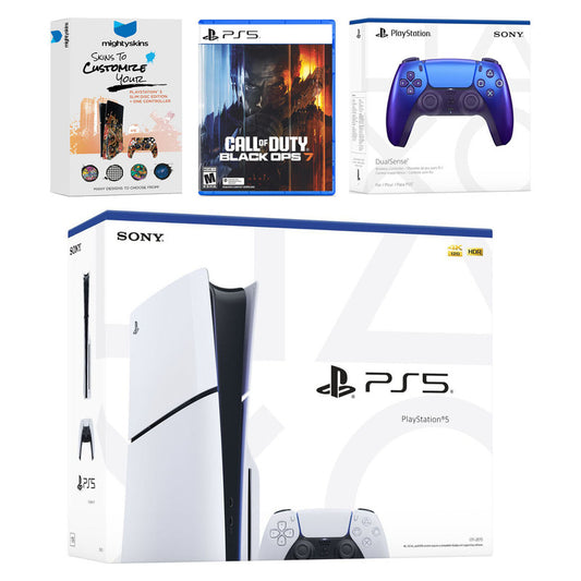 Sony PlayStation 5 Slim Disc Bundle with Call of Duty Black Ops 7 Game