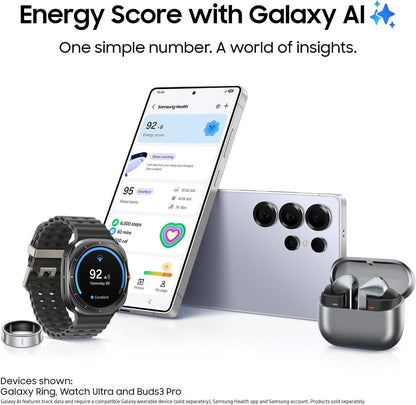 SAMSUNG Galaxy S25 Ultra Cell Phone, 12 + 512GB AI Smartphone