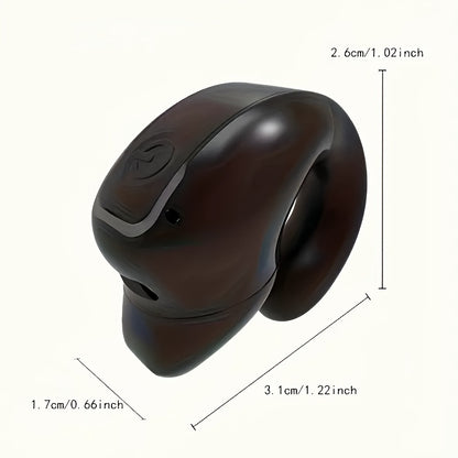 Clip-On Wireless Earbuds with Noise Cancellation