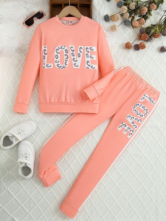 A Two-Piece Set for Girls