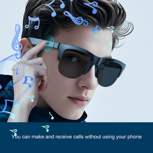 Wireless Smart Glasses With Audio And Voice Call Capabilities,