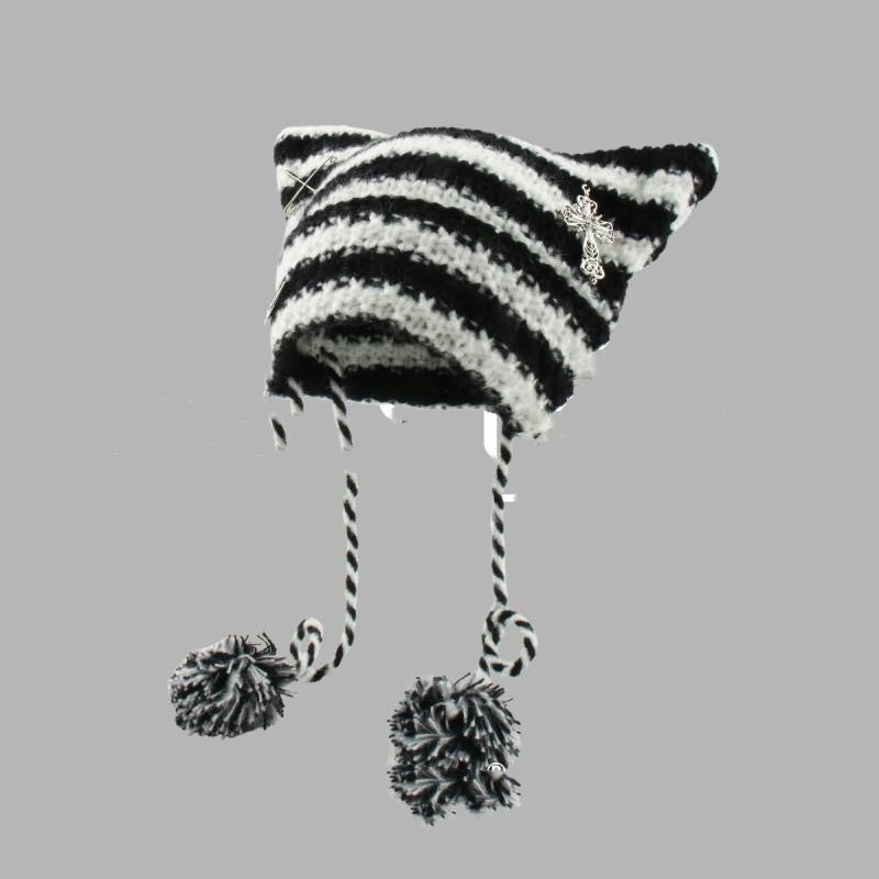 Sweet and Cute Thermal Knitted Cap