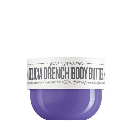 SOL DE JANEIRO Delicia Drench Whipped Body Butter – 24HR Moisture Lock, Cheirosa 59 Fragrance
