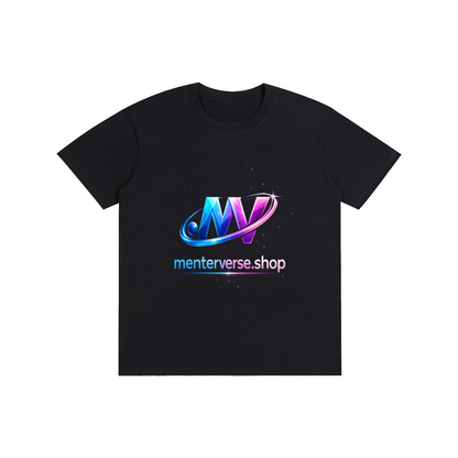 Menterverse Classic Black Unisex Tee