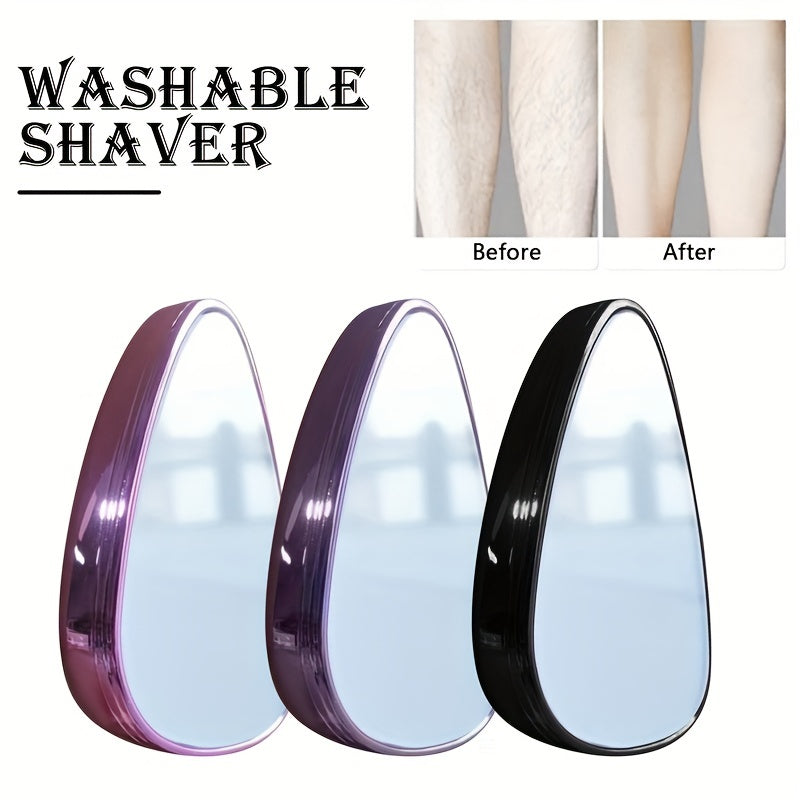 Reusable Painless Hair Eraser with Purple Handle