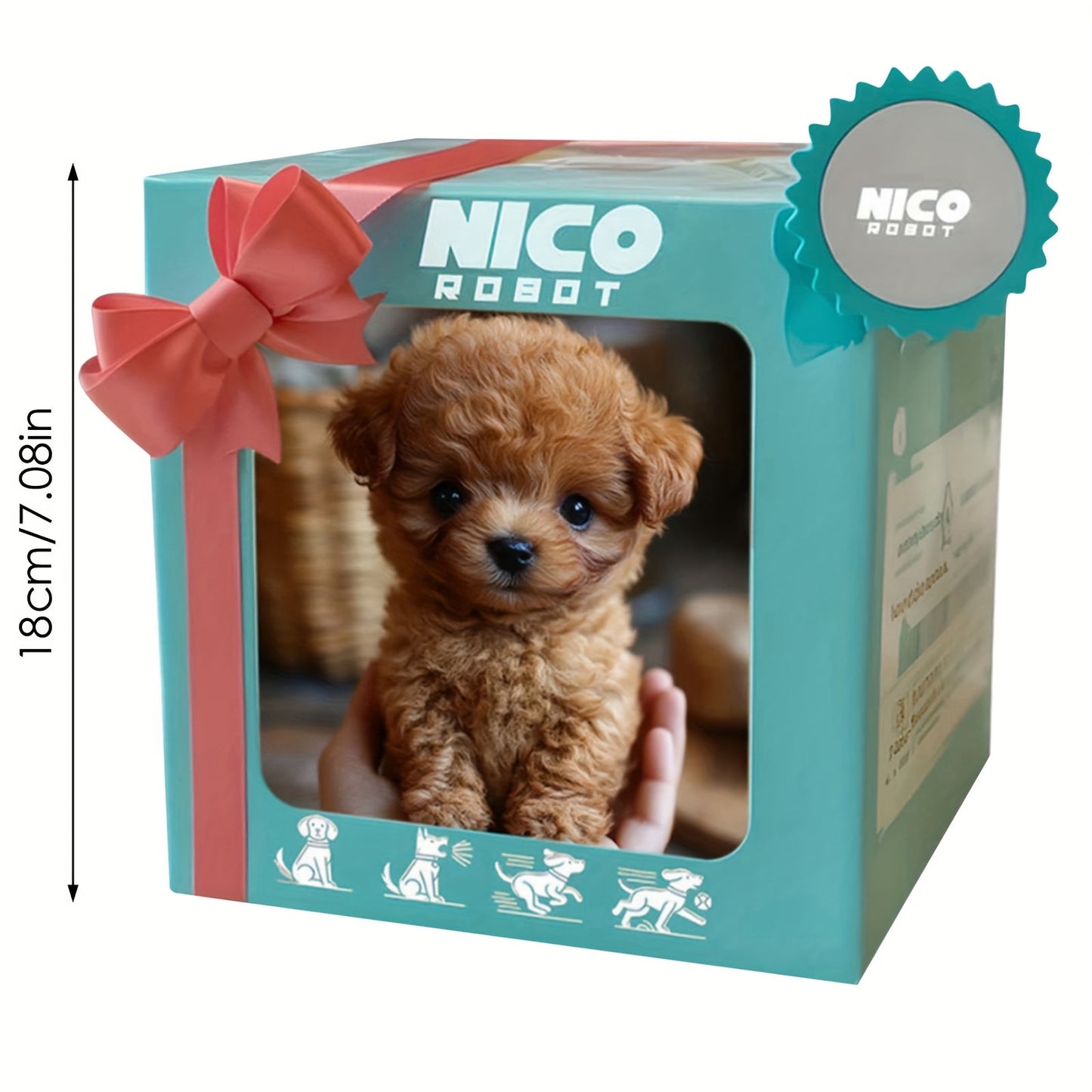 My Realistic Robotic Puppy for Children. It Walkings, Barkings,Tail Wagging,