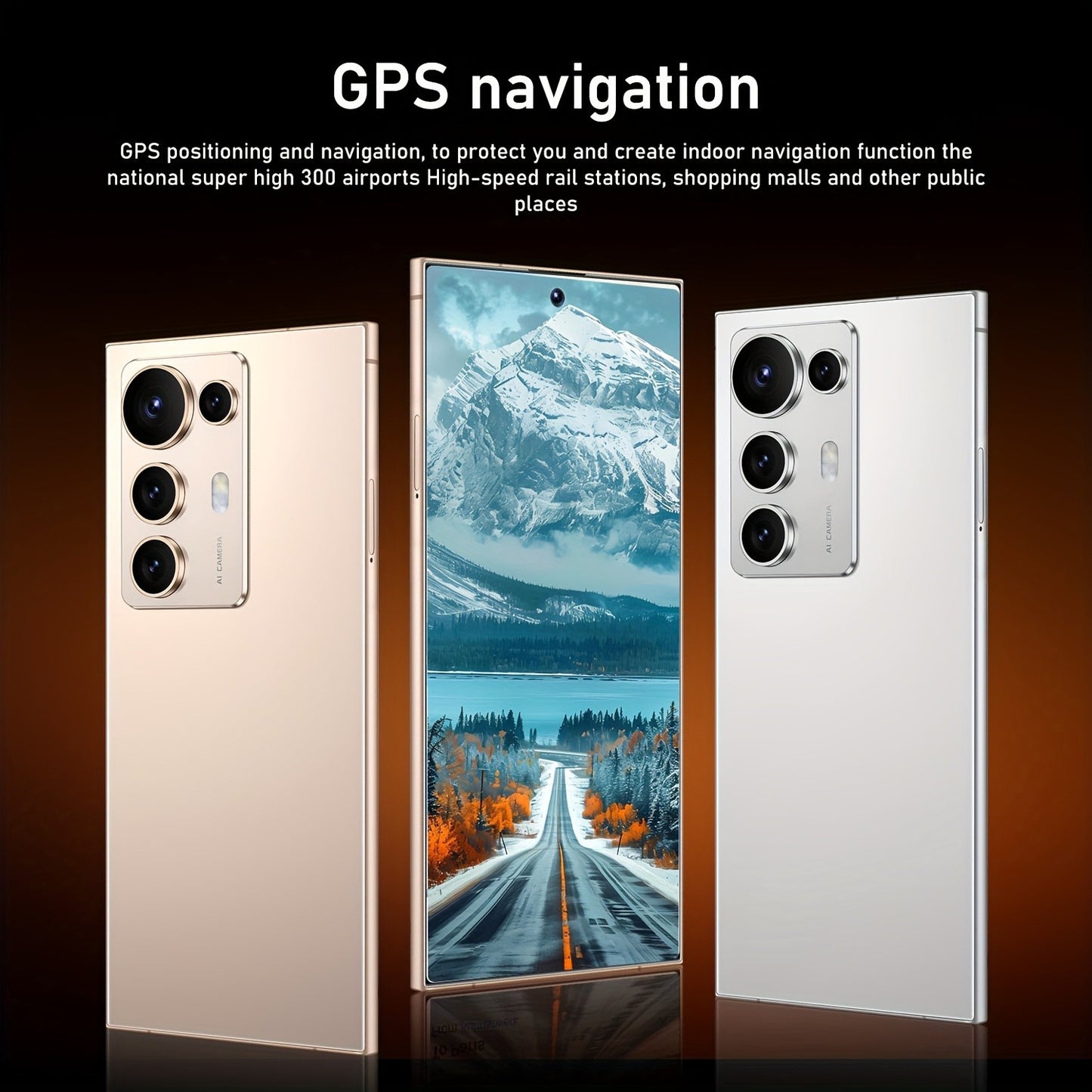 S25 Ultra 2025 Android 14 smartphone with Smart Unlocking w/protective case