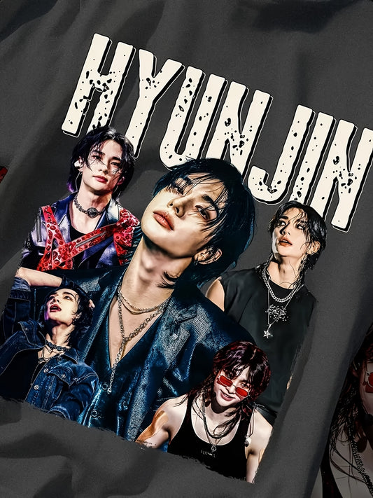 HyunJin Vintage Retro K-Pop T-Shirt