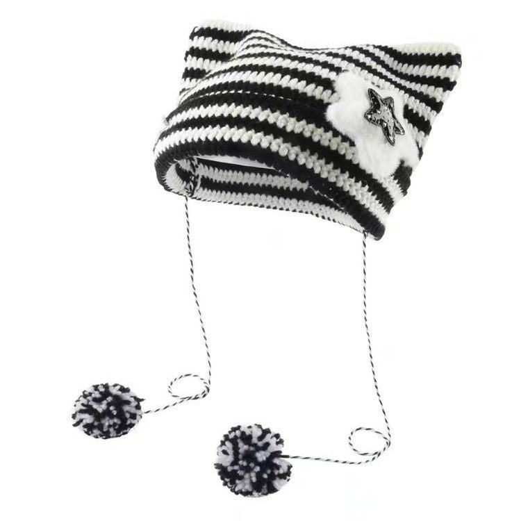 Sweet and Cute Thermal Knitted Cap