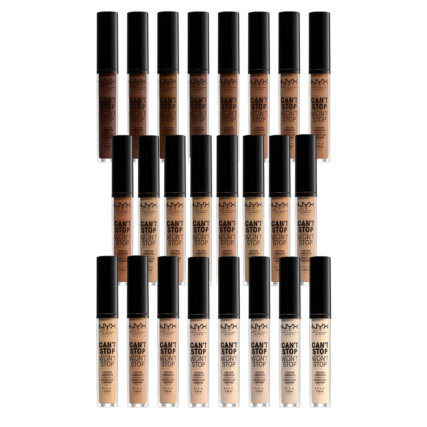NYX PROFESSIONAL MAKEUP Can't Stop Won't Stop Contour Concealer - Natural