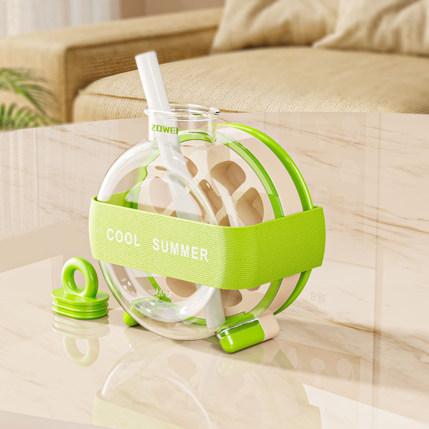 2 in 1 Ice Tray And Water Bottle