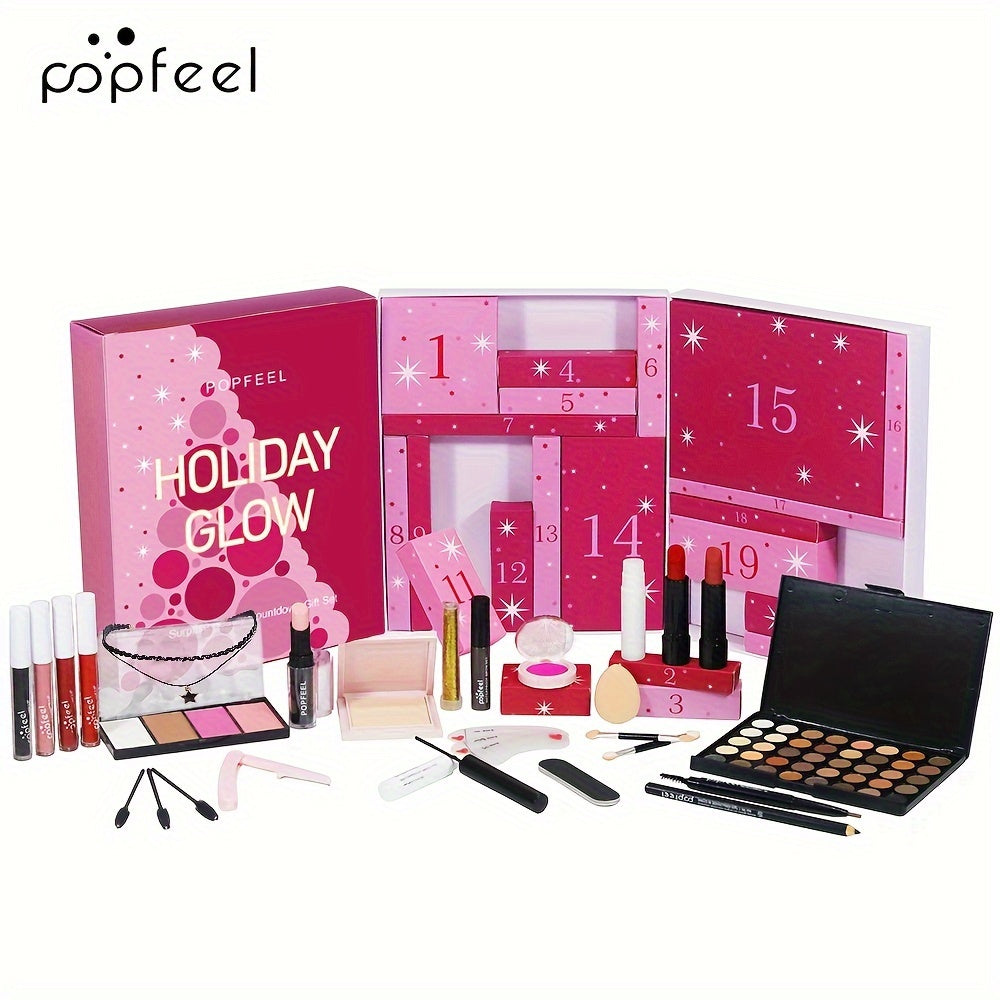 24pcs POPFEEL Countdown Makeup Advent Calendar