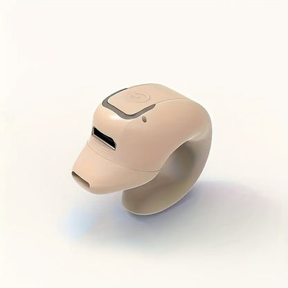 Clip-On Wireless Earbuds with Noise Cancellation