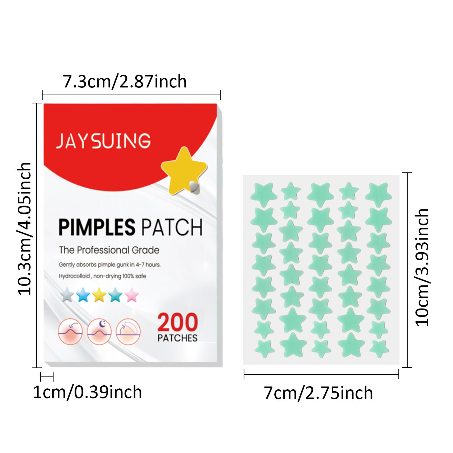 Star Pimple Patches  for covering zits and blemishes