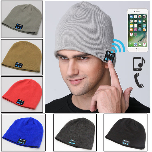 Outdoor Multifunctional Wireless Headset Knitted Hat