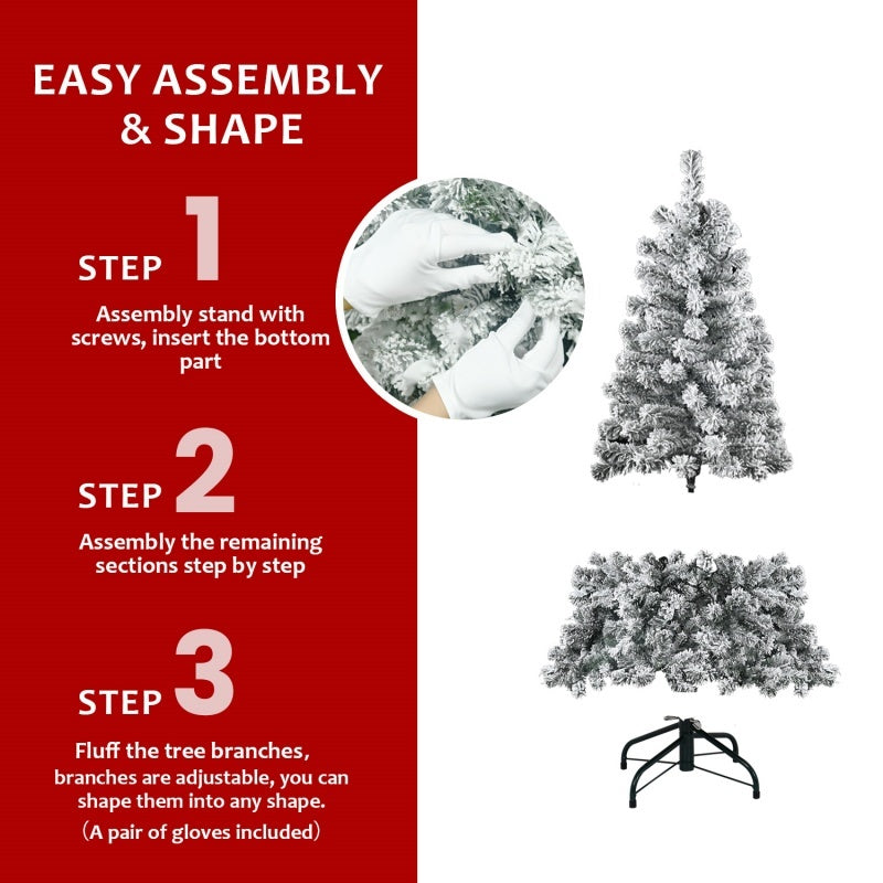Artificial Christmas Tree With Foldable Base