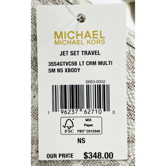 Michael Kors Jet Set Small Messenger Crossbody Bag