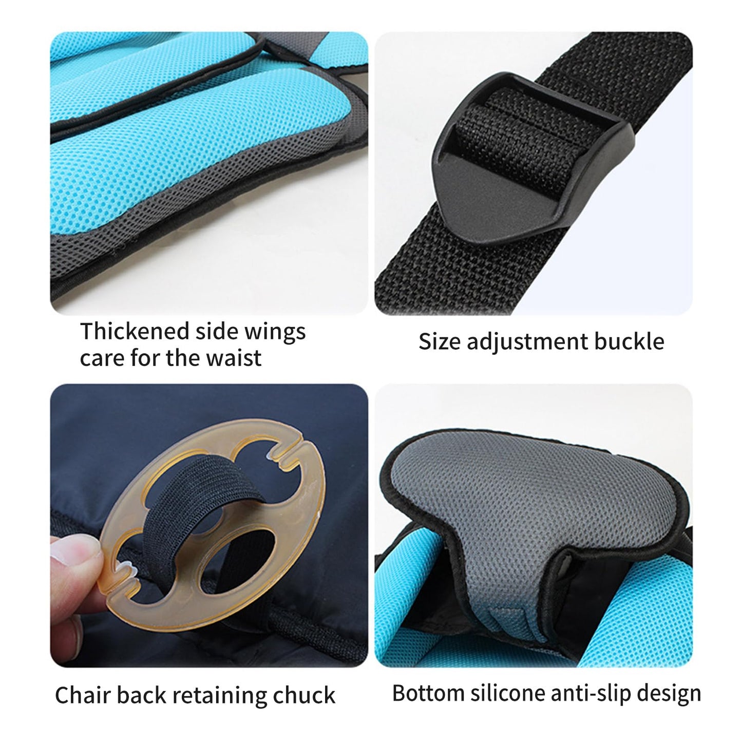 Updated Version Children's Portable Safe Seat Mat