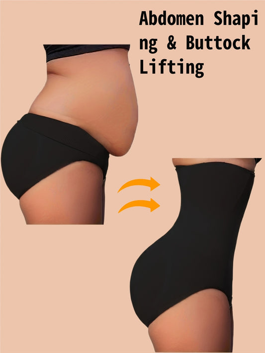 High-Waist Tummy Control Shapewear Panties for Women