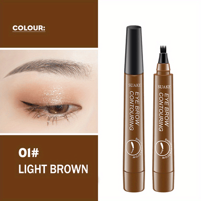 1pc Microblading Eyebrow Pencil with a Micro-Fork Tip Applicator