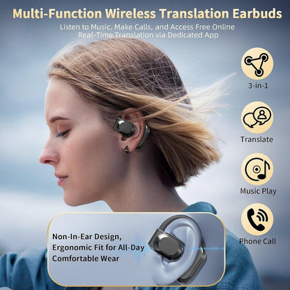 Smart AI Translation Earbuds