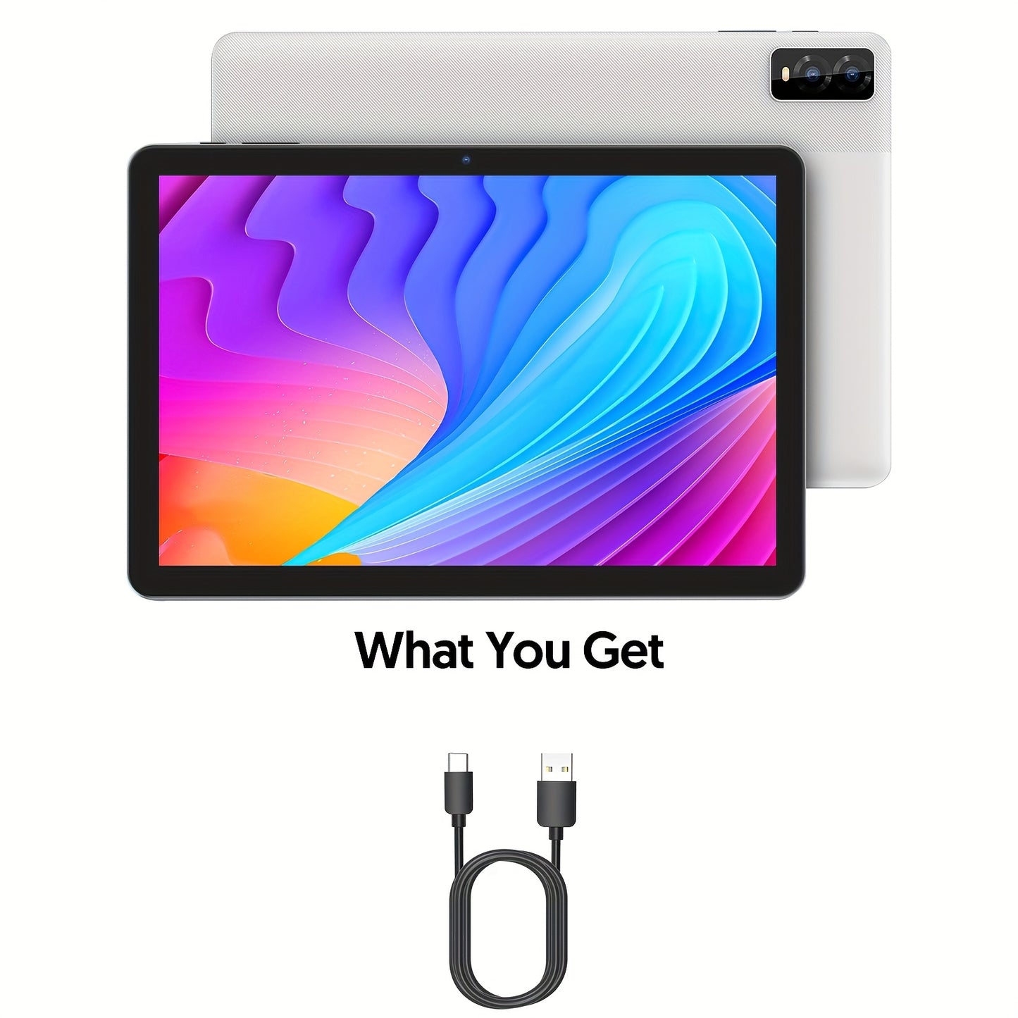 2025 Android 14 10-Inch Tablet with 8GB RAM