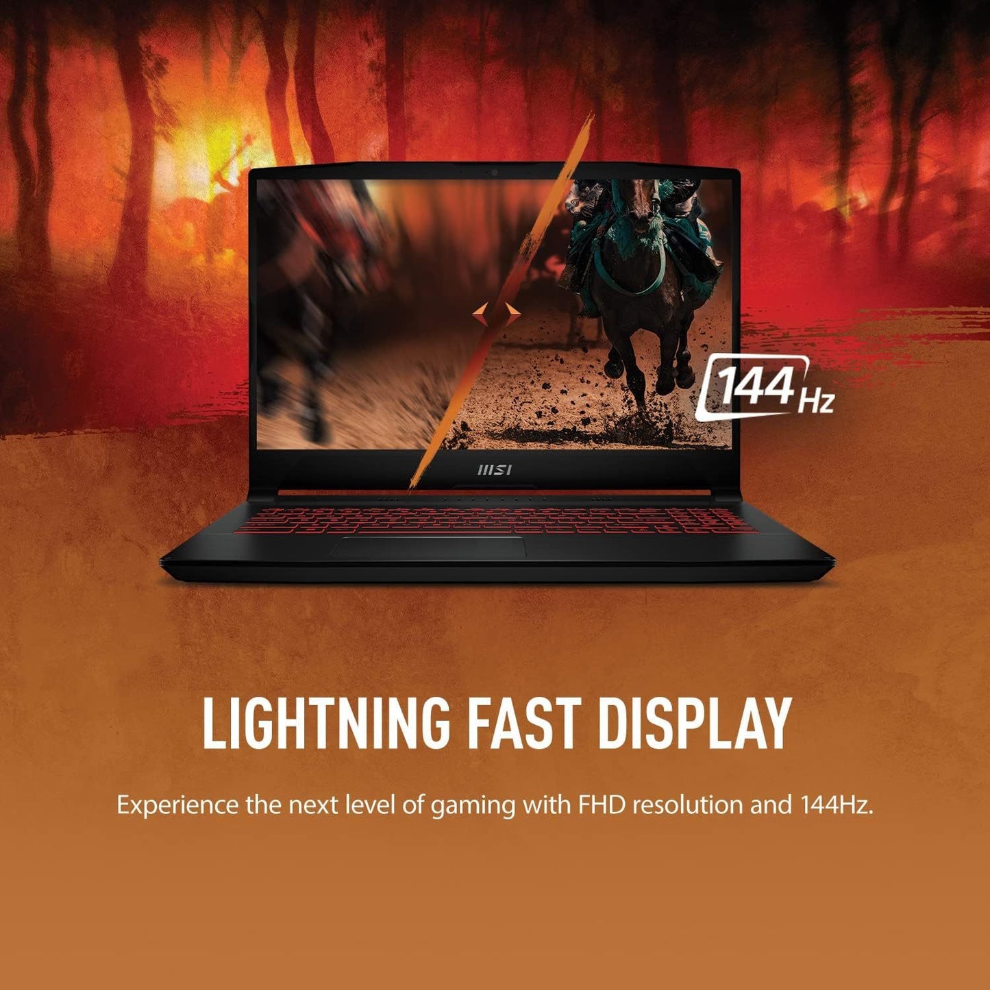 MSI Katana GF76 17.3 "144Hz FHD gaming laptop Intel